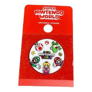 Universal Studios Hollywood Super Nintendo Characters Pin